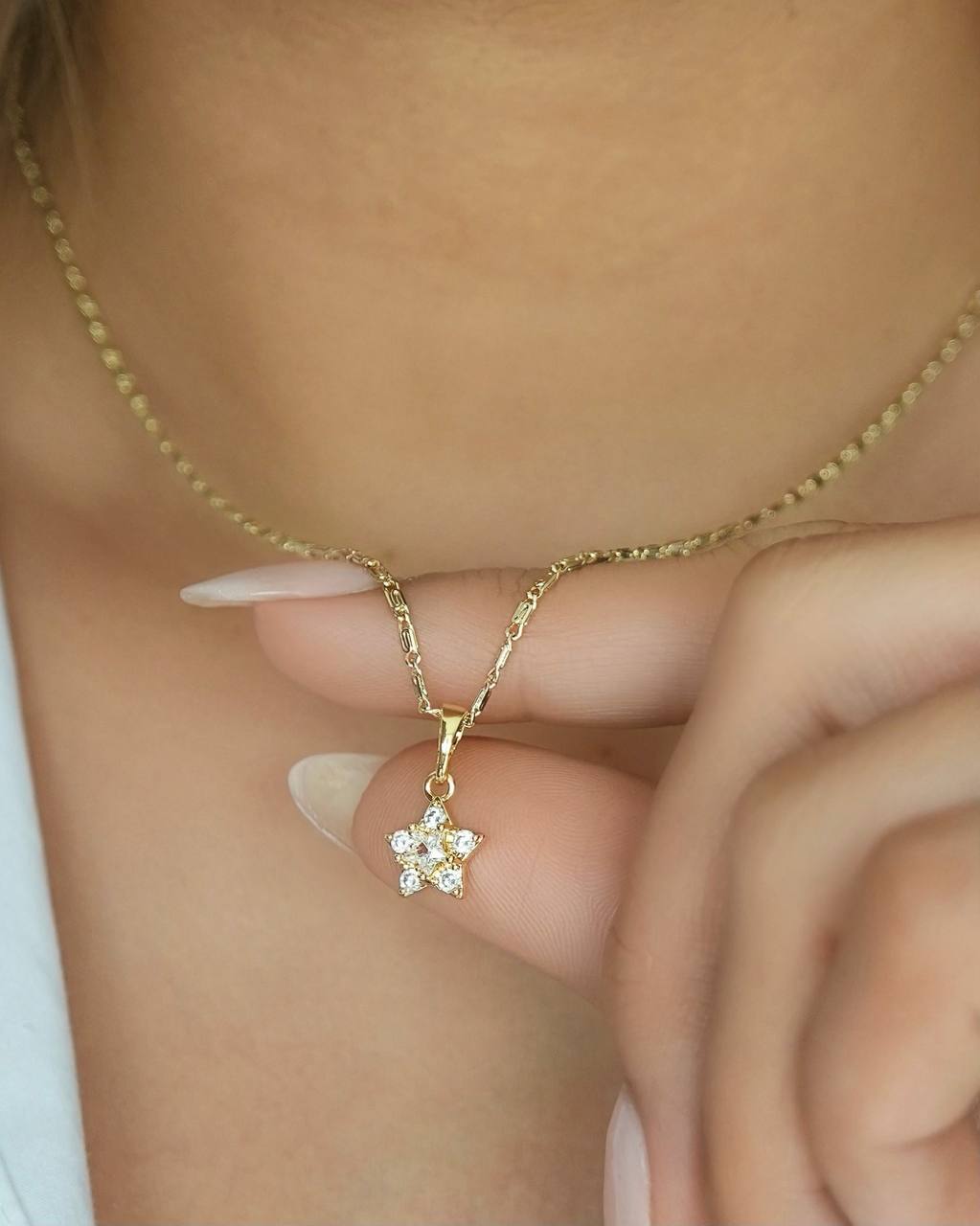 DIJE ESTRELLA CRISTAL