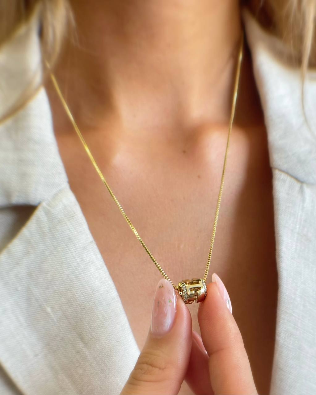 DIJE BARRIL CRISTALES