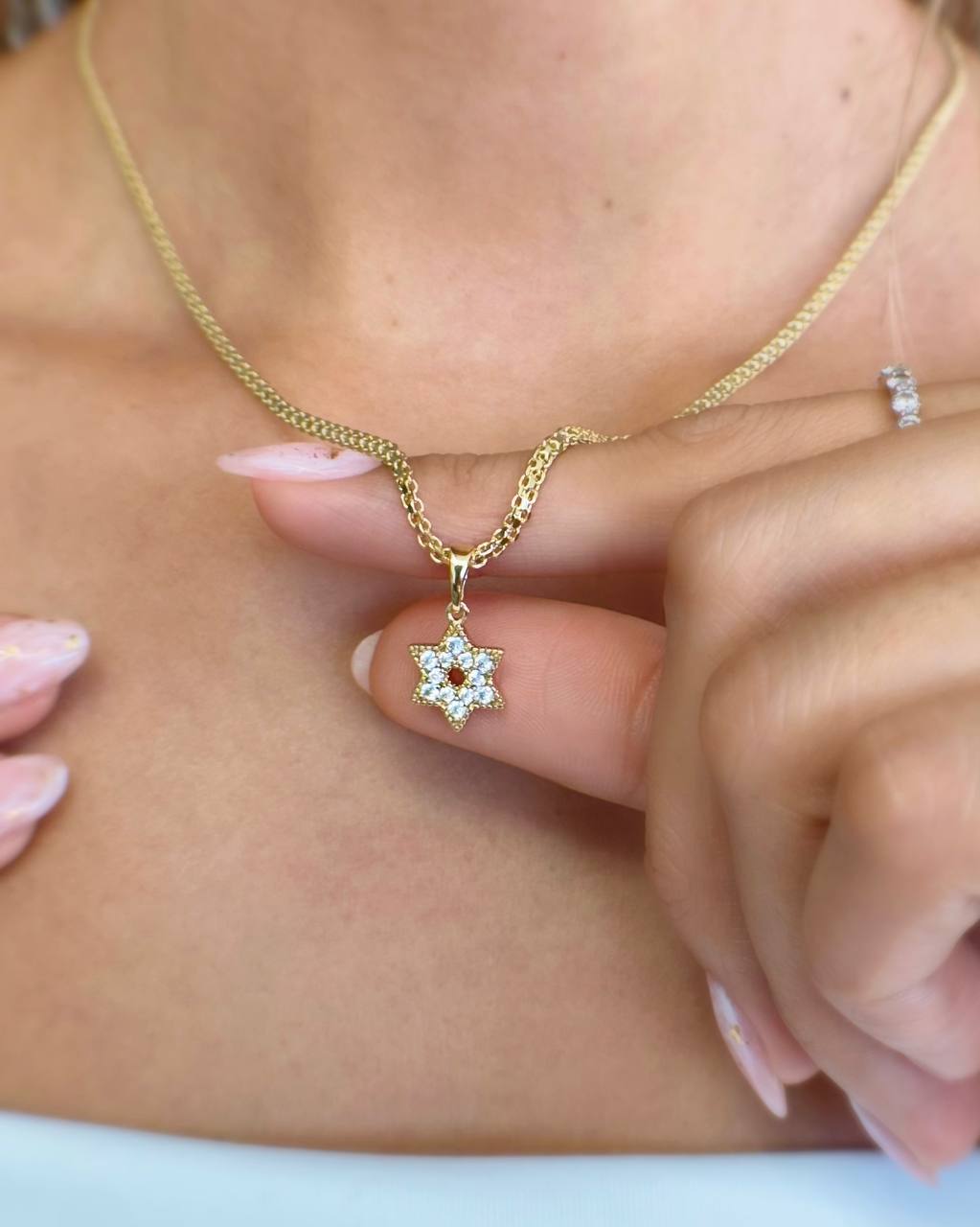 DIJE ESTRELLA CRISTAL