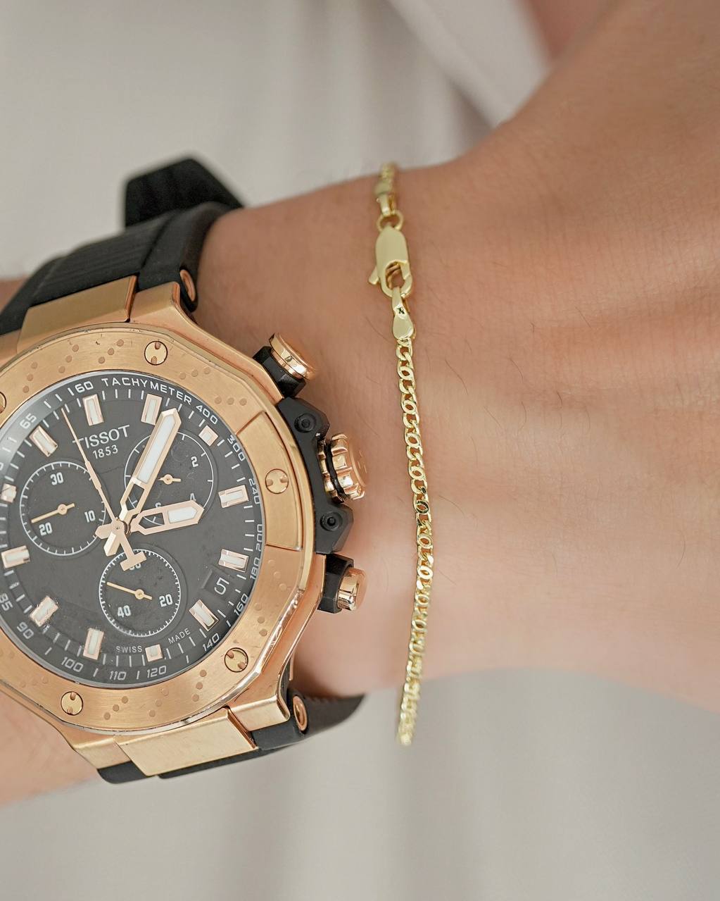 PULSERA TEJIDO 2MM 19CM