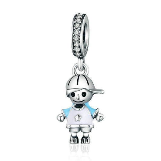 CHARMS COLGANTE NIÑO BLUE