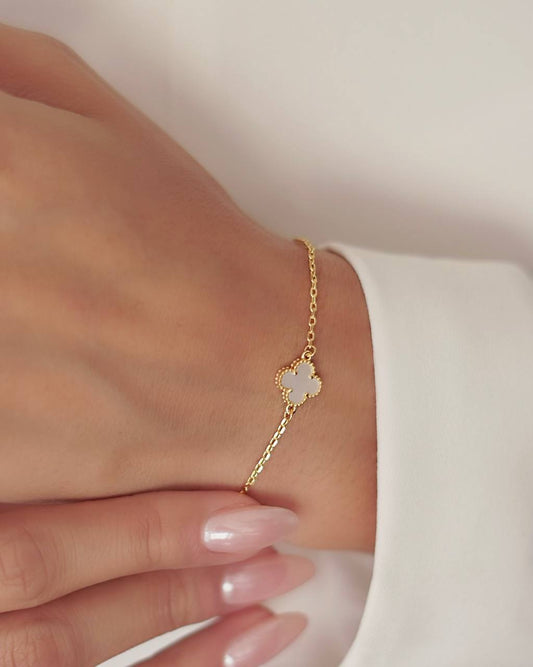 PULSERA TREBOL 17CM