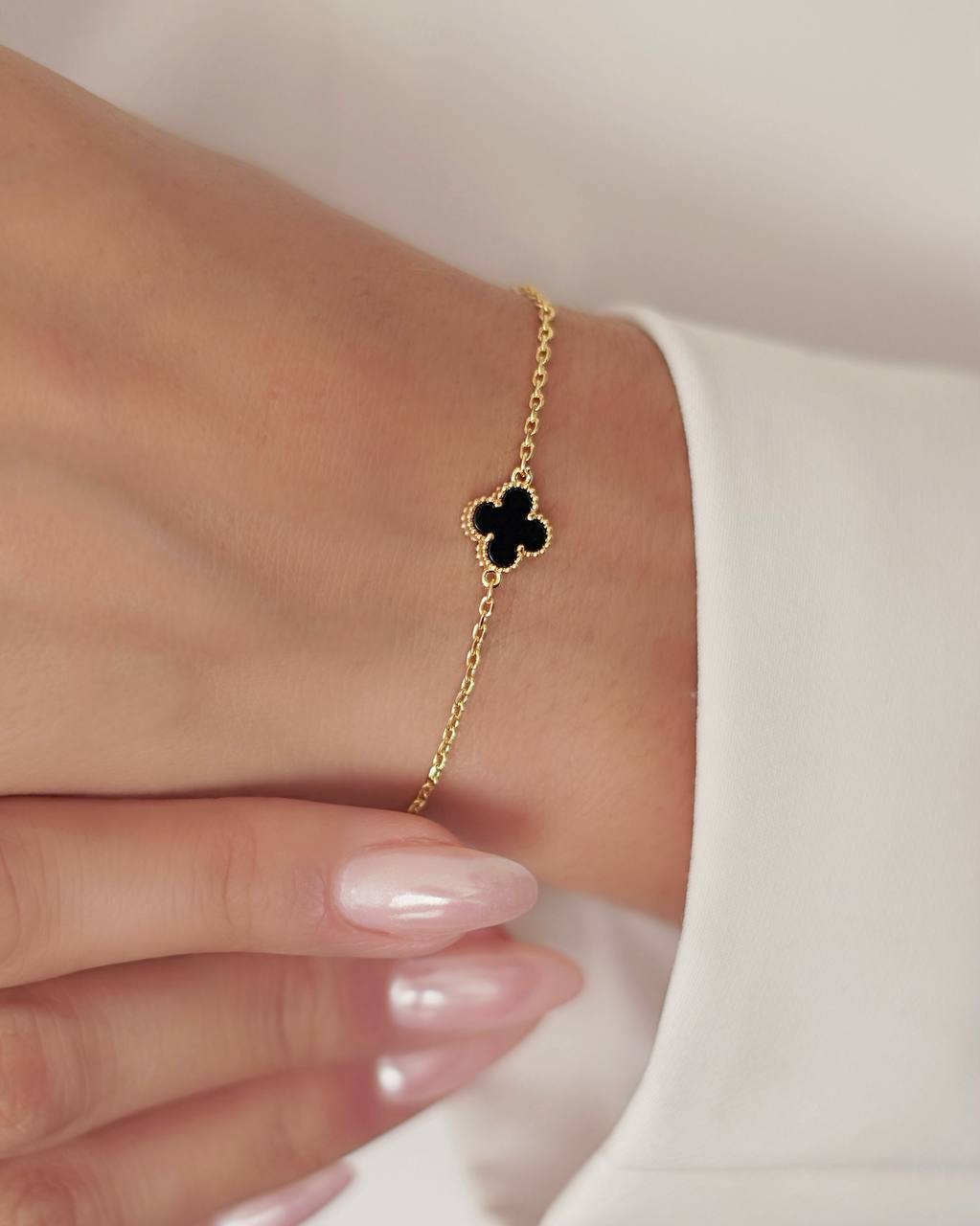 PULSERA TREBOL 17CM