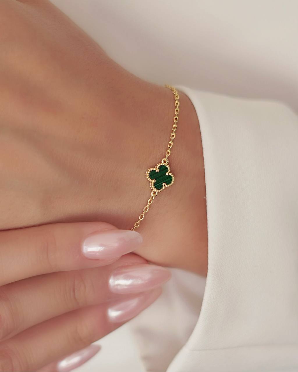 PULSERA TREBOL 17CM