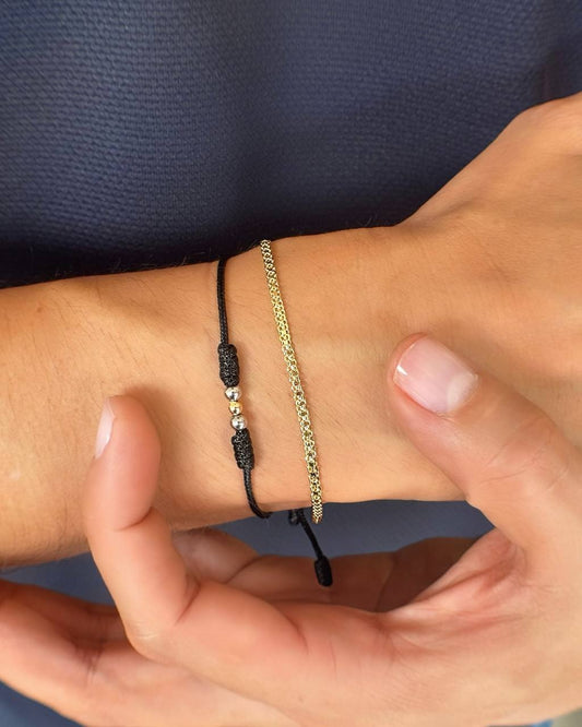 PULSERA TEJIDO CHINO 2MM 19CM