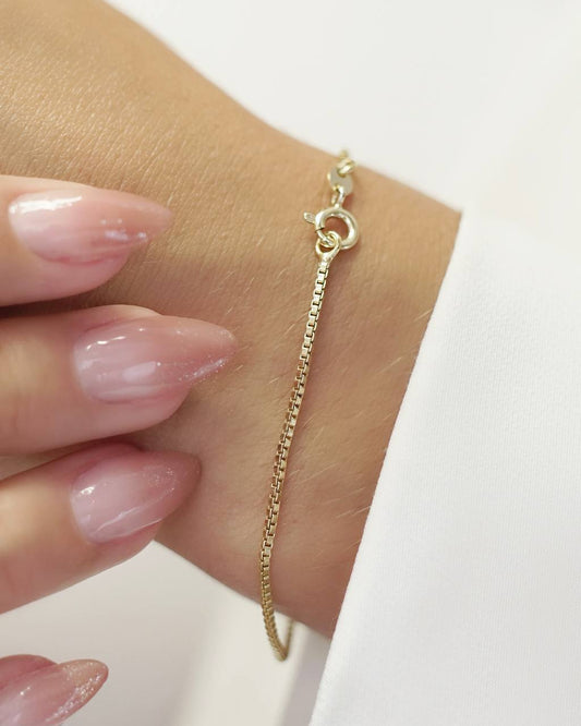 PULSERA VENECIANA 1.5MM 17 CM